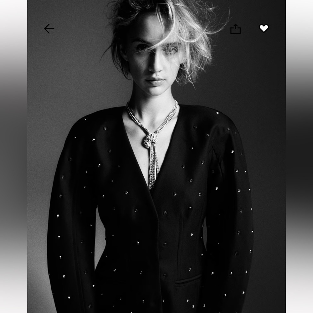 H&M  Rhinestone-Embellished Jacket - Picture 3 of 3